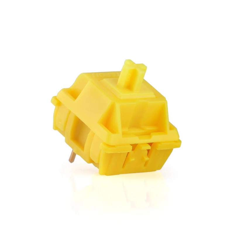 Gateron Caps Linear Switches - Gold Yellow - مكبس لوحة مفاتيح